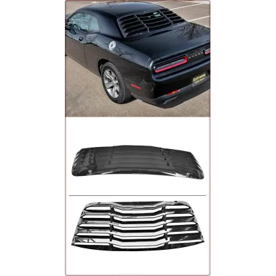 GRIGLIA COPRILUNOTTO PER DODGE CHALLENGER 2008 - 2023 LUCIDO / TÜV