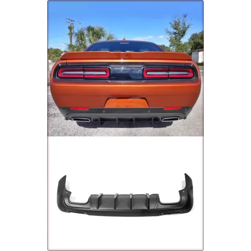 DYFUZOR TYLNY DO DODGE CHALLENGER 2015 - 2024 V1 STYL MAT