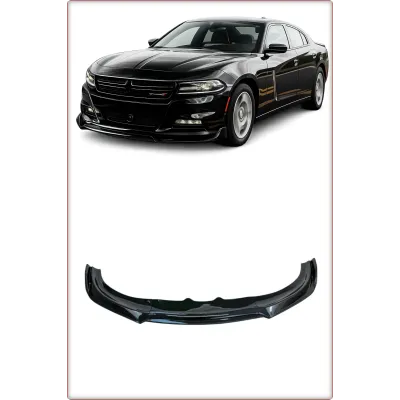 SPOILER INFERIORE ANTERIORE PER DODGE CHARGER 2015 - 2023 V1 STILE LUCIDO
