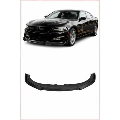 SPOILER INFERIORE ANTERIORE PER DODGE CHARGER 2015 - 2023 V1 STILE OPACO