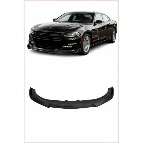 SPOILER INFERIORE ANTERIORE PER DODGE CHARGER 2015 - 2023 V1 STILE OPACO