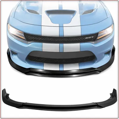 SPOILER INFERIORE ANTERIORE PER DODGE CHARGER 2015 - 2023 SRT V3 STILE OPACO