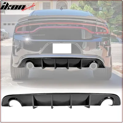 DIFFUSORE POSTERIORE PER DODGE CHARGER 2015 - 2023 SRT LUCIDO