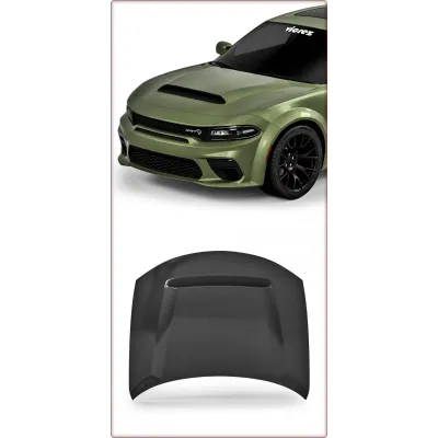 COFANO IN ALLUMINIO PER DODGE CHARGER 2015-2023 STILE DEMON