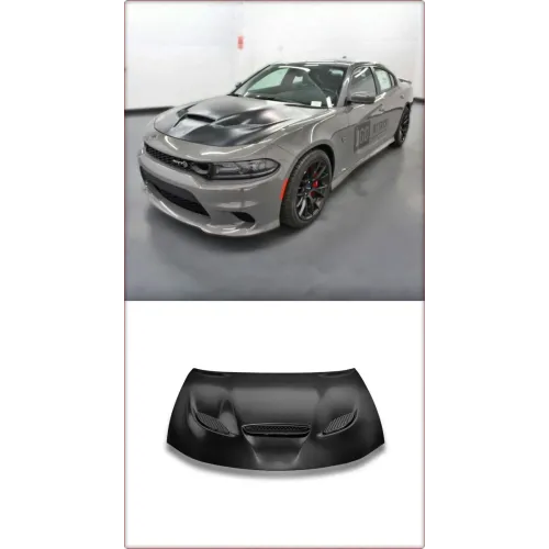 MASKA ALUMINIOWA DO DODGE CHARGER 2015-2023 W STYLU SRT HELLCAT