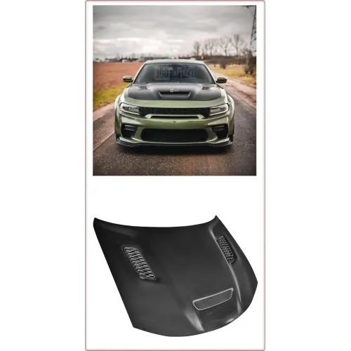 MASKA ALUMINIOWA DO DODGE CHARGER 2015-2023 HELLCAT REDEYE STYL