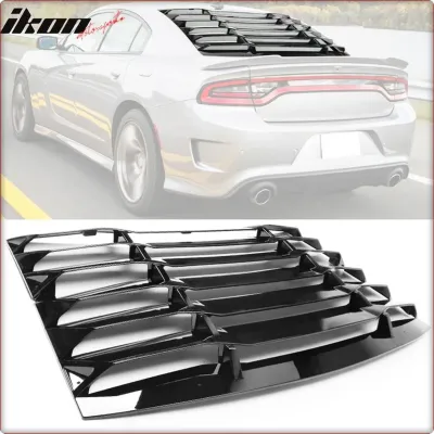 GRIGLIA COPRILUNOTTO PER DODGE CHARGER 2011 - 2023 LUCIDO / TÜV