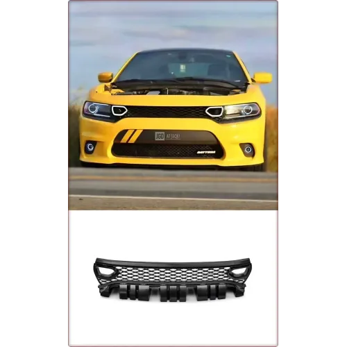 GRIGLIA ANTERIORE PER DODGE CHARGER 2015 - 2023 SRT SCAT PACK STILE CON LED
