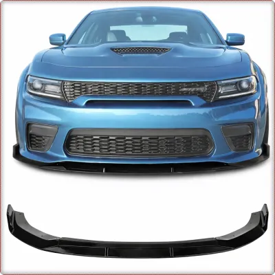 SPOILER INFERIORE ANTERIORE PER DODGE CHARGER 2020 - 2023 ALLARGAMENTI CARROZZER...
