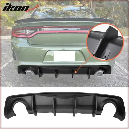 HECKDIFFUSOR / HINTEN DIFFUSOR FÜR DODGE CHARGER 2020 - 2023 WIDE BODY