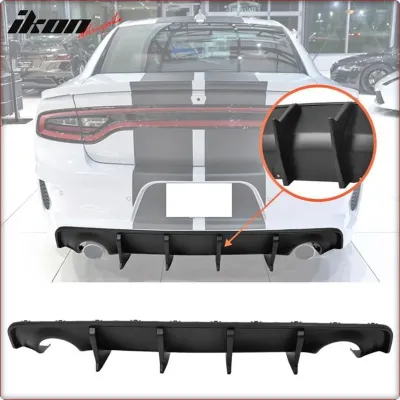 DIFFUSORE POSTERIORE PER DODGE CHARGER 2020 - 2023 ALLARGAMENTI CARROZZERIA