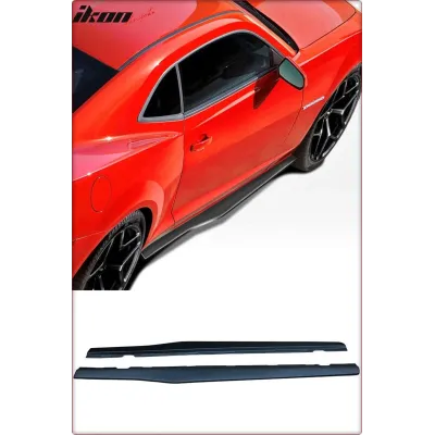 NAKŁADKI PROGÓW DO CHEVROLET CAMARO 2010 - 2015 IK STYL / TÜV