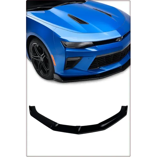FRONT SPOILER LIP FOR CHEVROLET CAMARO 2016 - 2023 V1 STYLE