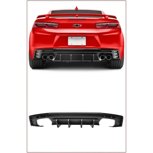 DIFFUSEUR ARRIERE / DIFFUSEUR ARRIERE POUR CHEVROLET CAMARO 2016 - 2024 NOIR