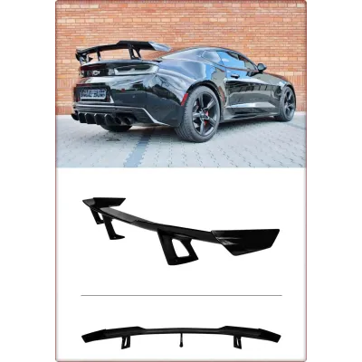 SPOILER TYLNY DO CHEVROLET CAMARO 2016 - 2023 ZL1 1LE STYL / TÜV CZARNY POŁYSK