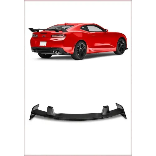 REAR SPOILER FOR CHEVROLET CAMARO 2016 - 2023 TUNING / TÜV BLACK GLOSSY