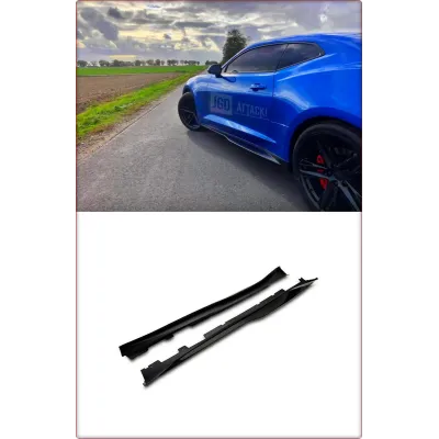 MINIGONNE LATERALI PER CHEVROLET CAMARO 2016 - 2023 STILE ZL1 / TÜV
