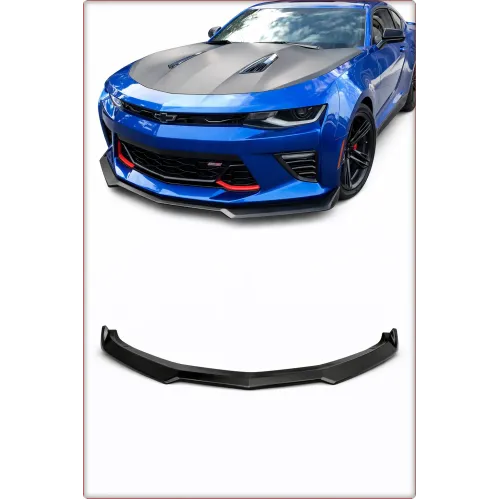 LABBRO SPOILER ANTERIORE PER CHEVROLET CAMARO 2016 - 2023 1LE STILE