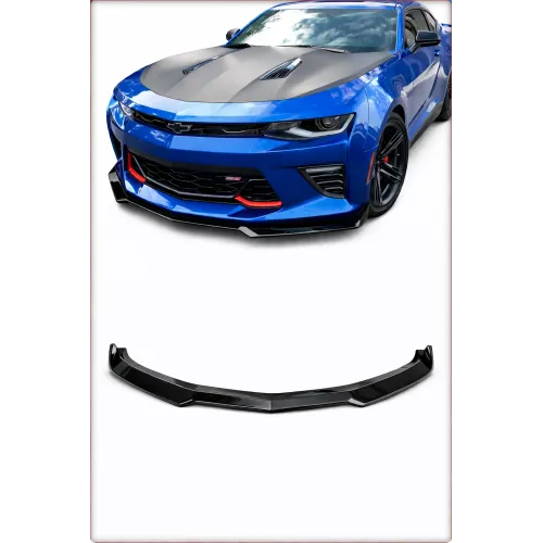 LABBRO SPOILER ANTERIORE PER CHEVROLET CAMARO 2016 - 2023 1LE STILE