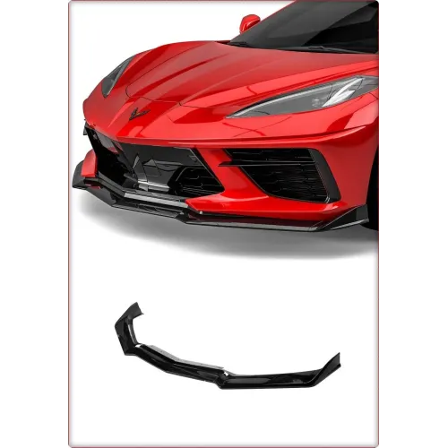 SPOILER INFERIORE ANTERIORE PER CHEVROLET CORVETTE 2019 - 2026 VZR1 STILE