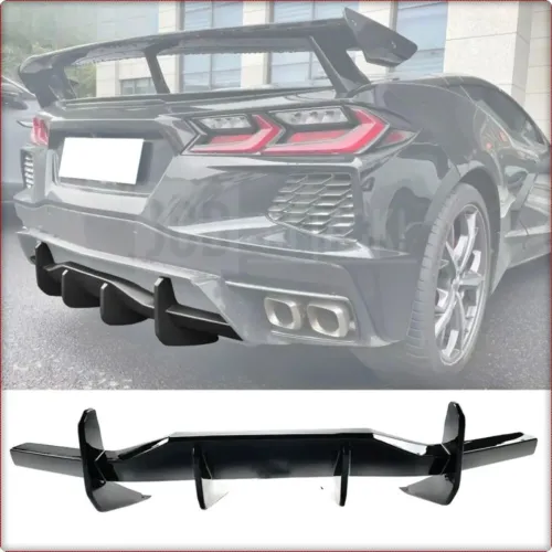 DYFUZOR TYLNY DO CHEVROLET CORVETTE C8 2020 - 2025 STINGRAY