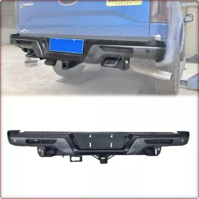 ZDERZAK TYLNY + OŚWIETLENIE LED DO FORD F-150 F150 2015 - 2020 RAPTOR STYL