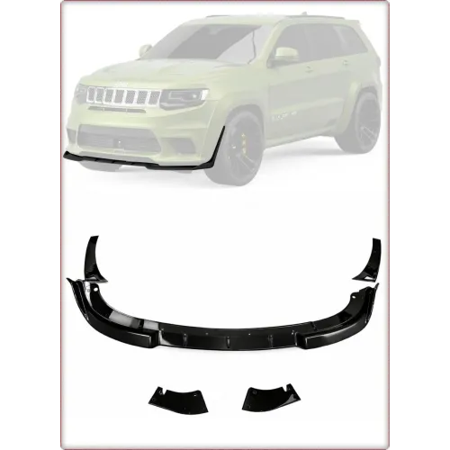 FRONTSPOILERLIPPE / CHIN SPOILER FÜR JEEP GRAND CHEROKEE 2014 - 2021 SRT GLÄNZEN
