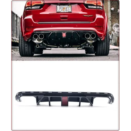 Diffuseur arrière / diffuseur arrière avec led pour jeep grand cherokee 2014