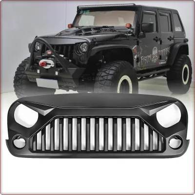 GRIGLIA ANTERIORE PER JEEP WRANGLER JK 2007 - 2024 TOPFIRE MONSTER FURY