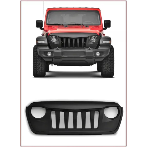 FRONT GRILLE FOR JEEP WRANGLER JL 2018 - 2024 THANOS / TÜV