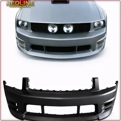 PARAURTI ANTERIORE COMPLETO PER FORD MUSTANG 2005 - 2009 V6 RACER STILE