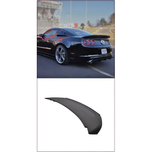 SPOILER POSTERIORE PER FORD MUSTANG 2010 - 2014 STILE GT500 / TÜV