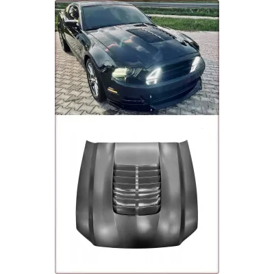 COFANO IN ALLUMINIO PER FORD MUSTANG 2013 2014 STILE GT500
