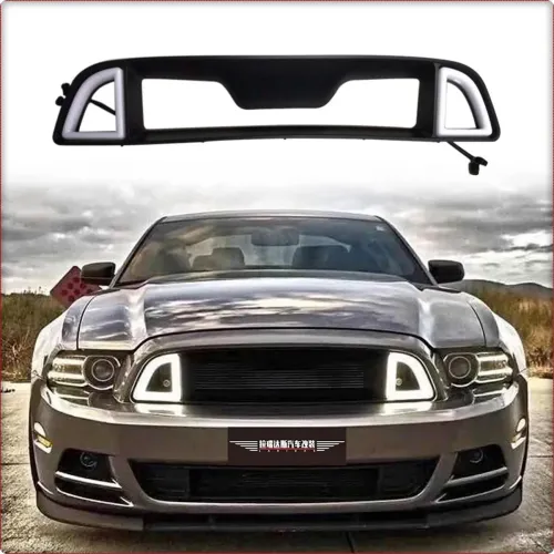 GRILL PRZEDNI DO FORD MUSTANG 2013 - 2014 RTR STYL Z LED