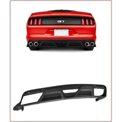 DIFFUSORE POSTERIORE PER FORD MUSTANG 2015 - 2017 STILE GT350