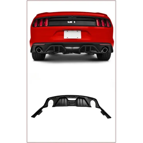 DIFFUSORE POSTERIORE PER FORD MUSTANG 2015 - 2017 RTR STILE