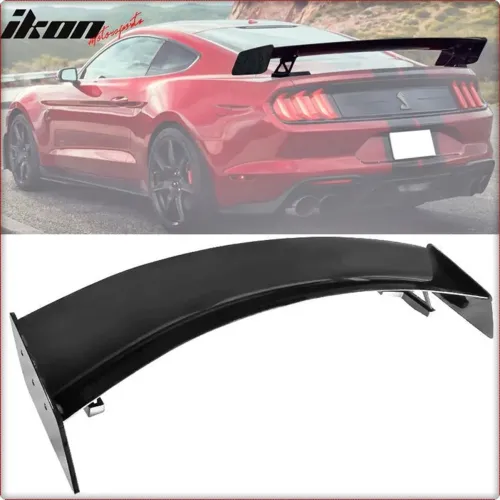 SPOILER POSTERIORE PER FORD MUSTANG 2015 - 2023 SHELBY GT500 / TÜV NERO LUCIDO