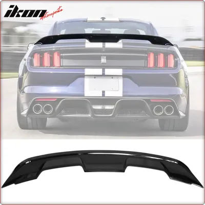 SPOILER TYLNY DO FORD MUSTANG 2015 - 2023 GT500/W STYLU MACH1 / TÜV CZARNY POŁYS...