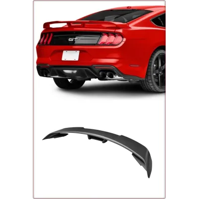 SPOILER TYLNY DO FORD MUSTANG 2015 - 2023 W STYLU GT PERFORMANCE CZARNY MAT / TÜ...