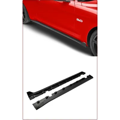 MINIGONNE LATERALI PER FORD MUSTANG 2015 - 2023 STILE GT350 / TÜV