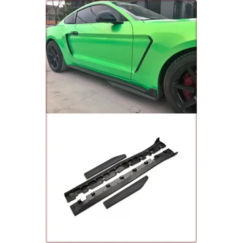 SIDE SKIRTS FOR FORD MUSTANG 2015 - 2023 GT500 STYLE / TÜV