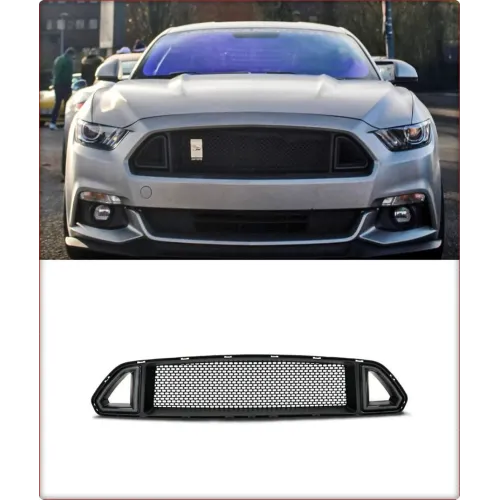 GRIGLIA ANTERIORE PER FORD MUSTANG 2015 - 2017 RTR STILE GT, ECOBOOST, V6