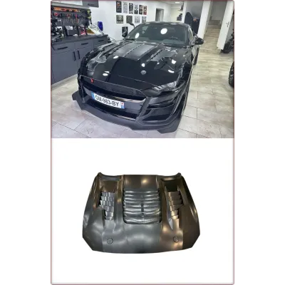 MASKA ALUMINIOWA DO FORD MUSTANG 2018 - 2023 1:1 GT500KR STYL