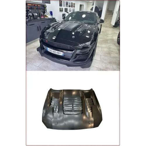 MASKA ALUMINIOWA DO FORD MUSTANG 2018 - 2023 1:1 GT500KR STYL