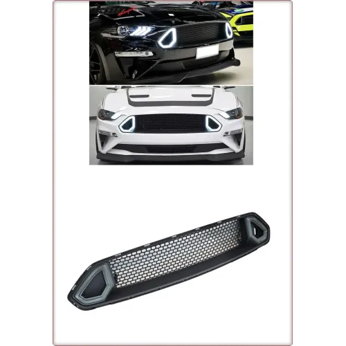 GRILL PRZEDNI DO FORD MUSTANG 2018 - 2023 Z LED / TÜV