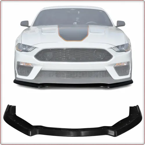 LÈVRE DE SPOILER AVANT / LÈVRE DE PARE-CHOCS POUR FORD MUSTANG 2021 - 2023