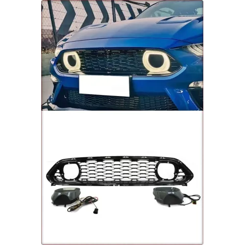GRILL PRZEDNI DO FORD MUSTANG 2021 - 2023 MACH1 Z LED