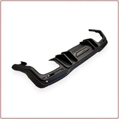 DIFFUSORE POSTERIORE PER FORD MUSTANG 2024 - 2026 NERO OPACO