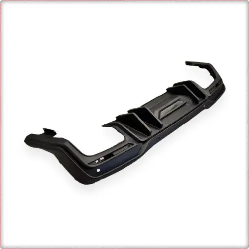 HECKDIFFUSOR / HINTEN DIFFUSOR FÜR FORD MUSTANG 2024 - 2026 SCHWARZ MATT