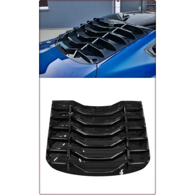 GRIGLIA COPRILUNOTTO PER FORD MUSTANG 2024 - 2026 NERO LUCIDO